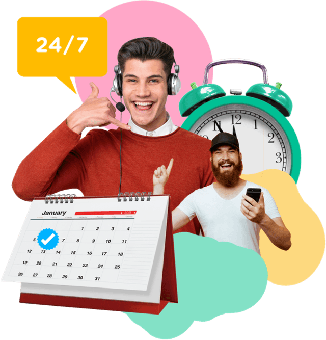 Contact our responsive support team 24/7