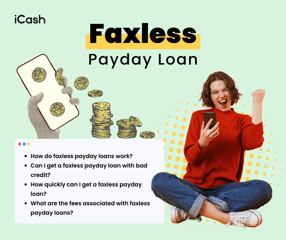 Faxless Payday Loan Faxless Payday Loans