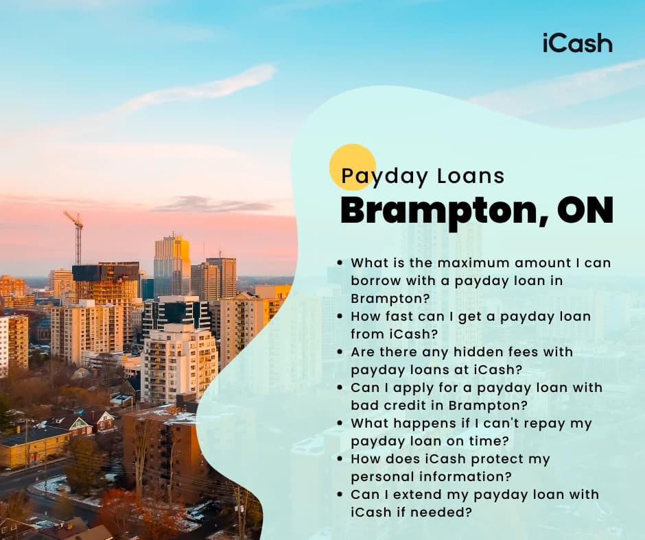 Payday Loans in Brampton, Ontario Payday Loans in Brampton