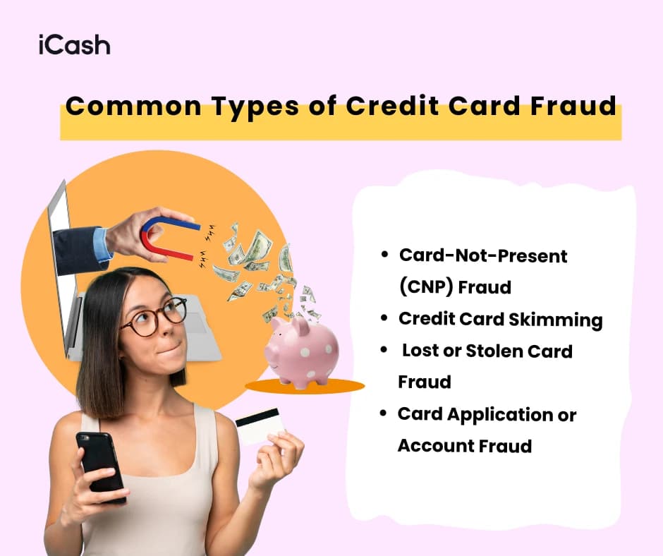 Common Types of Credit Card Fraud Common Types of Credit Card Fraud